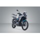 Σετ βάσης και βαλίτσας topcase SW-Motech TRAX ADV CFMoto 450MT ασημί