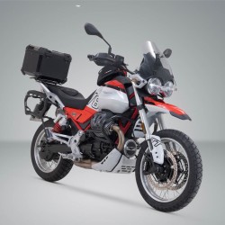 Σετ βάσης και βαλίτσας topcase SW-Motech TRAX ADV Moto Guzzi V85 TT 24- μαύρο