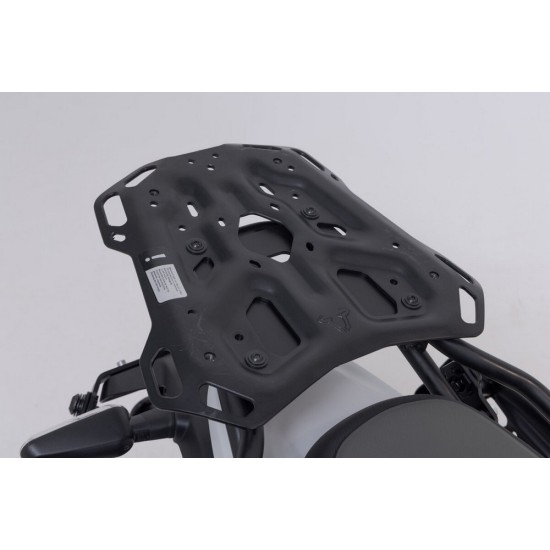 Σετ βάσης και βαλίτσας topcase SW-Motech TRAX ADV Royal Enfield Himalayan 450 ασημί