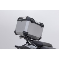 Σετ βάσης και βαλίτσας topcase SW-Motech TRAX ADV Royal Enfield Himalayan 450 ασημί