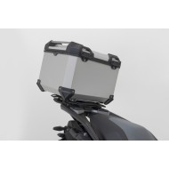 Σετ βάσης και βαλίτσας topcase SW-Motech TRAX ADV BMW R 1300 GS ασημί