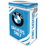 Μεταλλικό Κουτί με κούμπωμα ασφαλείας Bmw Drivers Only